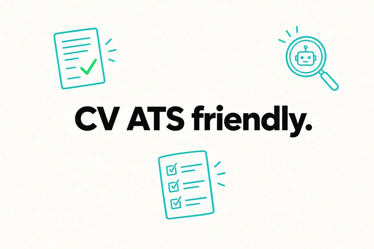 CV ATS friendly : le modèle à copier et 3 exemples remplis